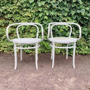 Ancienne paire de chaises italienne Salvatore Leone