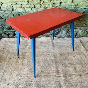 Table en métal Tolix T55 année 50