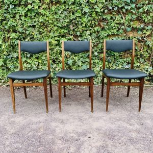 Ensemble de 3 chaises scandinaves
