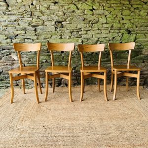 Ensemble de 4 chaises bistrot
