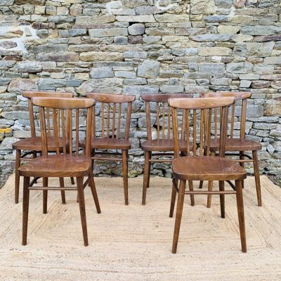 Ensemble de 6 chaises bistrot