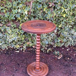 Table d'appoint, sellette en bois