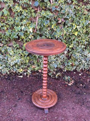 Table d'appoint, sellette en bois