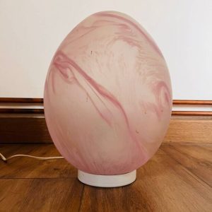 Lampe œuf verre soufflé Vianne