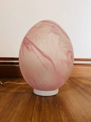 Lampe œuf verre soufflé Vianne