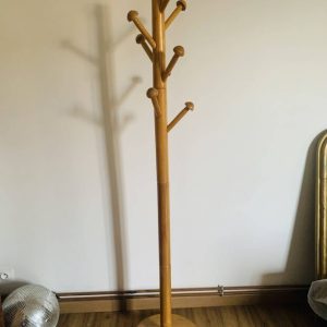 Porte-manteau vintage en bois