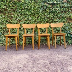 Ensemble de 4 chaises bistrot