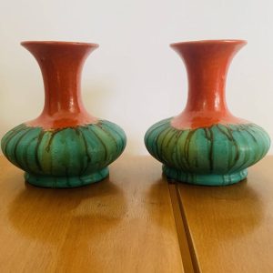 Paire de vases vintage West Germany