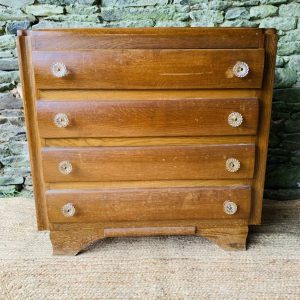 Commode vintage - poignées fleurs