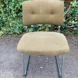 Chaise vintage Strafor Steelcase années 1980